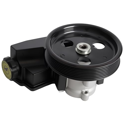 20-39771 Power Steering Pump with Pulley & Reservoir for Dodge Dakota 5.2L 1991, for Jeep Grand Wagoneer 5.2L 1993, for Jeep Grand Cherokee 1993-1998 4.0L 5.2L 5.9L, Replaces 52088139 N73319111