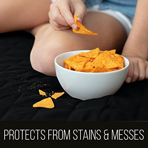 image for Sofa Shield Couch Slip Cover with Patented Strap, Cushion Protector, U