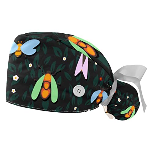 Chapeaux de travail pour hommes et femmes JDEZ ajustables avec motifs nature