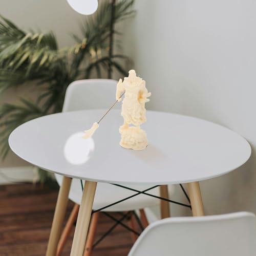 Figurine Guan Gong compacte pour décorer un petit espace de travail - 6