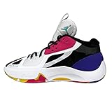 Nike Herren Jordan Zoom Separate Low Top, White/Washed Teal-Black-Rush Orange, 46 EU