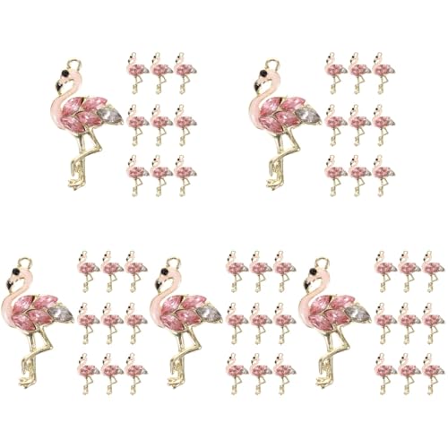 Breloques flamant pour bijoux DIY et accessoires personnalisés de mode faits main
