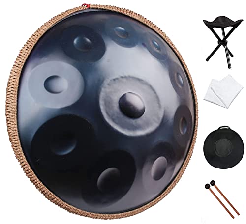 Hand Pan Drums 440Hz, 10 Notas, 22 Pulgadas, Azul miniatura 1