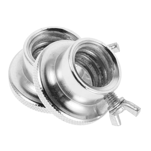 BESPORTBLE Secure Fitness Dumbbell Nuts Nuts for Dumbbell Rods Weight Lifting Collars Barbell Collar Screw Clamps