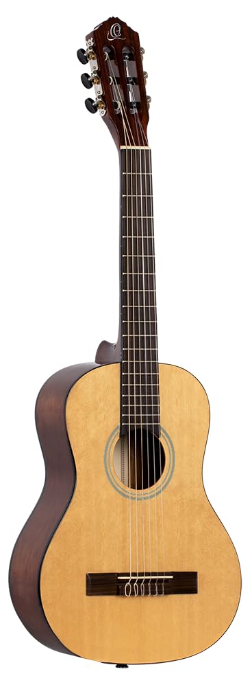 Ortega Guitars 1/2 Classical Guitar – Student Series – Spruce, Catalpa, Gloss Natural (RST5-1/2)