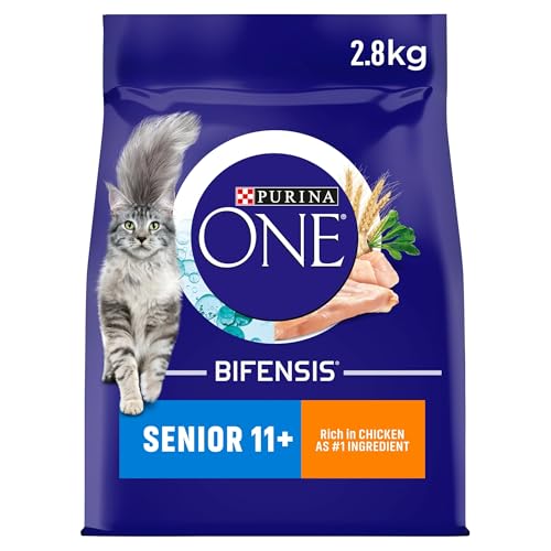 Purina ONE 11 plus Dry Cat Food with Chicken and Wholegrain 2.8kg