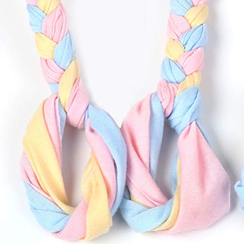 Brinquedo para cães de estimação - 1 peça de brinquedo de brinquedo de corda de algodão para animais