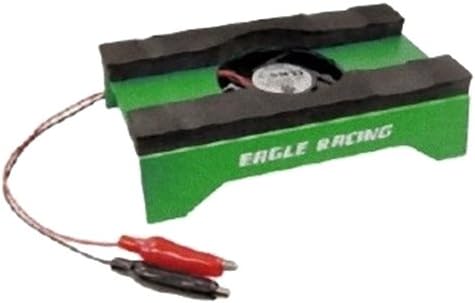 ミニッツ用ピットスタンド・クーリングファン付き (12V) [GR] 2073-GR