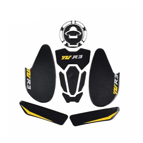 Coussinets antidérapants réservoir moto R3 YZF protections latérales de genou