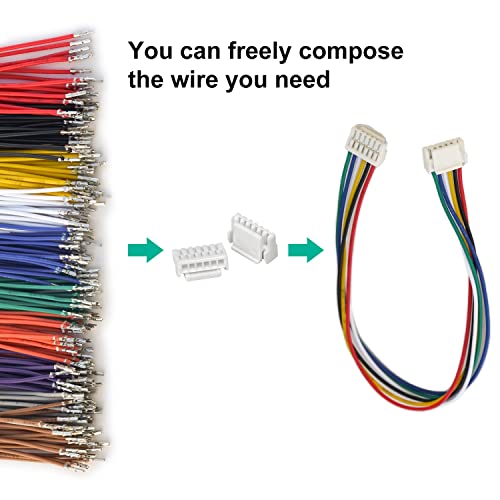 Micro conector JST-GH 1.25 mm con cables pre-crimpados miniatura 3