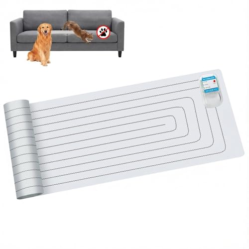 SEERWAY Pet Shock Mat for Dogs and Cats, 60'x 12' Electric Training Mat to Keep Pets Off Couch, Bed, Kitchen Counter with 3 Training Modes