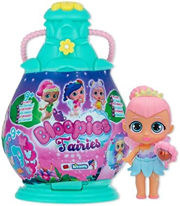 BLOOPIES Fairies | Little Surprise Fairy Doll that Lights Up in Water and in her Magic Flower Capsule and 9 Accessories | Toy & Figure for Kids +3 Years
