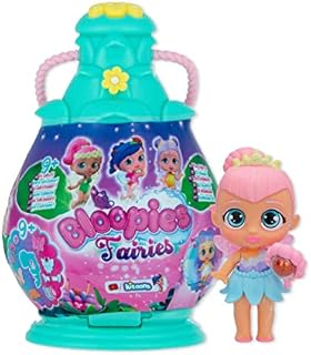 BLOOPIES Fairies | Little Surprise Fairy Doll that Lights Up in Water and in her Magic Flower Capsule and 9 Accessories | Toy & Figure for Kids +3 Years