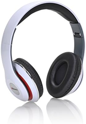 2BOOM MIXX Professional Over Ear Studio Foldable Digital Stereo Bass Wired Headphone White