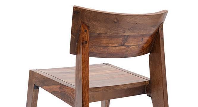 Image of Sheesham Wood Rectangle Dining Table with 6 Low Height Chairs | Durable Wooden Multipurpose 6 Seater Dining Table Set Furniture for Living Room, Home, Restaurant and Hotel (Natural Finish)