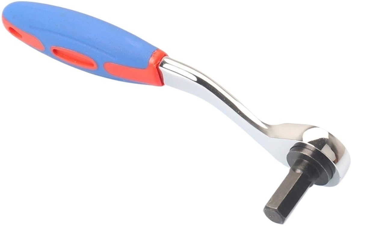 8mm Ratchet Allen Key Wrench, Chrome Vanadium Ratcheting Spanner, Hex Key Wrenches for Car Repair, Sturdy and Durable Commonly Used DIY Hand Tools