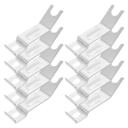 Extensions de stabilisateurs vélo en acier argenté 14x3,1x1,5 cm pour roues d'apprentissage