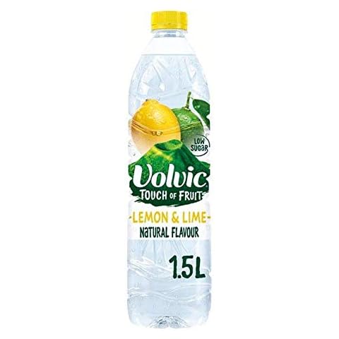 Volvic Touch of Fruit Lemon & Lime - 1.5L (52.79 fl oz) Cover