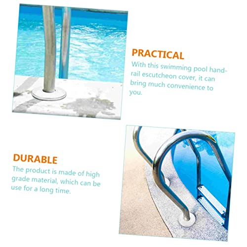 Cubierta de pasamanos para escalera de piscina de acero inoxidable miniatura 7