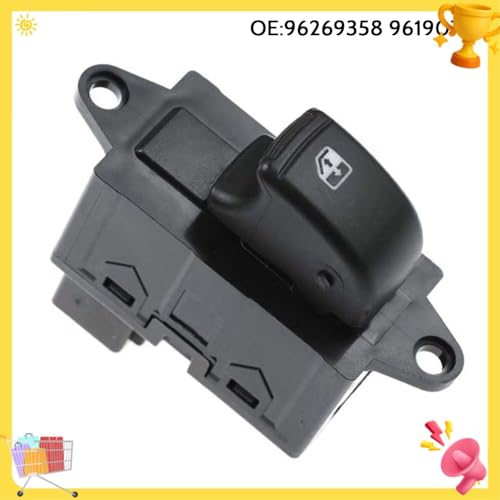 Commande lève-vitre électrique Daewoo Nubira 2000 2001 2002 interrupteur 96190777 - 4