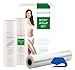 NOVASAN® BODY WRAP SET | Anti-Cellulite und Anti-Fettdepot Körperwickel | Intensivbehandlung gegen Orangenhaut | Umfangreduktion in nur 4 Wochen | inkl. Contour Gel, Nachbehandlung und Folie