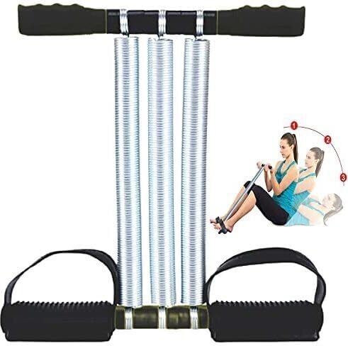 SUVIKSHA Triple Spring Tummy Trimmer Men and Women for Abs Workout Stomach Exercise Machine for Women and Men Exercise in Gym, Home for Abdominal, Belly Exercise Waist Trimmer,-picture-24