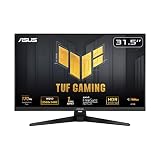 ASUS TUF Gaming VG32AQA1A- 31,5 Zoll WQHD Monitor - 170 Hz, 1ms GtG, FreeSync Premium & G-Sync...