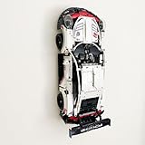 Solution d'affichage sécurisée : conçue pour la résistance et la robustesse – Impression 3D en plastique noir durable avec capacité de poids testée pour votre modèle LEGO