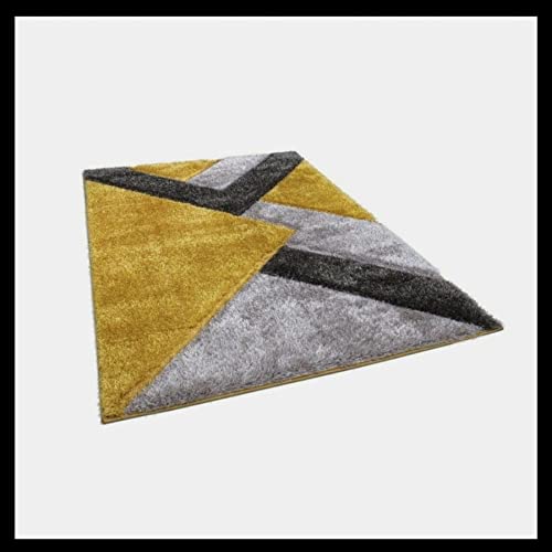 Image of Handmade Shaggy Pure Microfiber Smooth & Anti-Skid Carpets for Bedroom & Living Room, 2 inch Thickness Size- 5X7 Feet