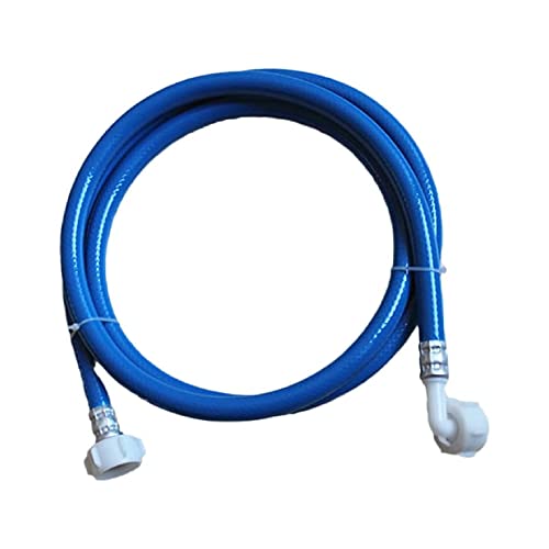 RMTL Universal Washing Machine Pipe Inlet Hose Blue with 90 Degree Bend for Washing Machine/Dishwasher (2.5M)