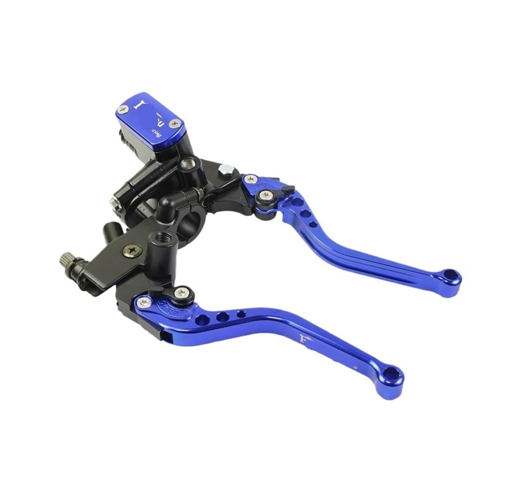 Dagmara Blue Drum Brake Cable Clutch Line Master Cylinder Lever Set Universal For For 22Mm Motorbike Accessories
