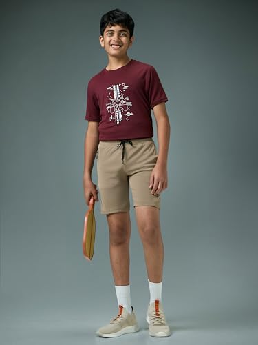 Image of TECHNOSPORT Boys Regular Shorts - (BSBR26 PRNT)