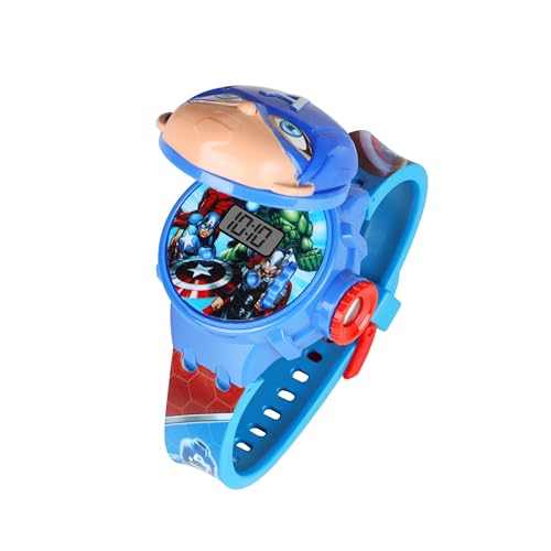 Image of Matrix Kids Edition Super Hero 3D Heads Up with 6 Image Projection Digital Watch for Kids