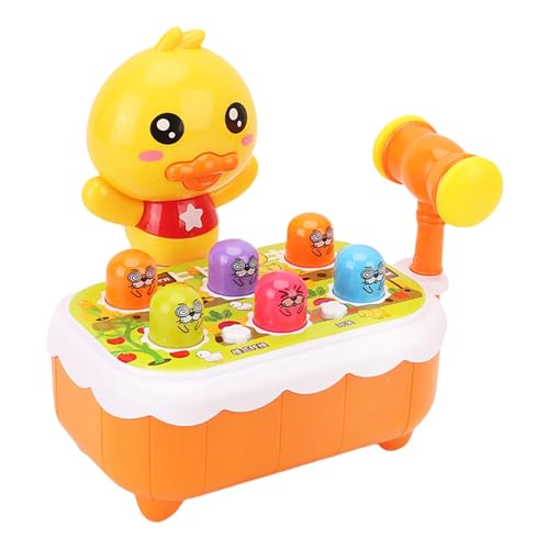 Sillas Juego de memoria Hamster | Juguete de juego de martillo | Juguete interactivo Whack Mole Pounding para niñas, niños y a partir de 2 años