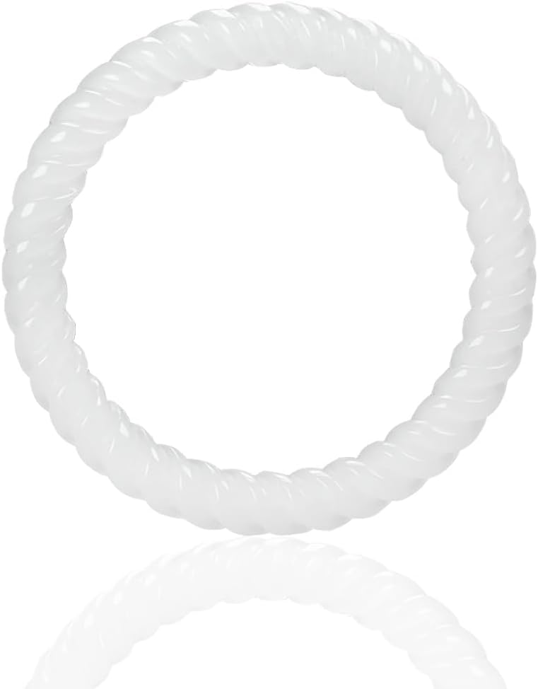 Natural Jade Bangle Bracelet Hand Carved Fried Dough Twists Jade Stone White Traditional Chinese Feng Shui Design Emerald Good Luck Bracelet Bangle for Women