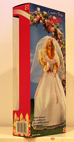 Muñeca Barbie edición especial Country Bride 1994 miniatura 4