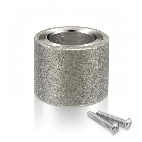 Image of 100 Grit Diamond Replacement Wheel Compatible with Drill Doctor Models 350X, 500X, 750X, Sharpening Wheel for DA31325GF Drill Bit Sharpener