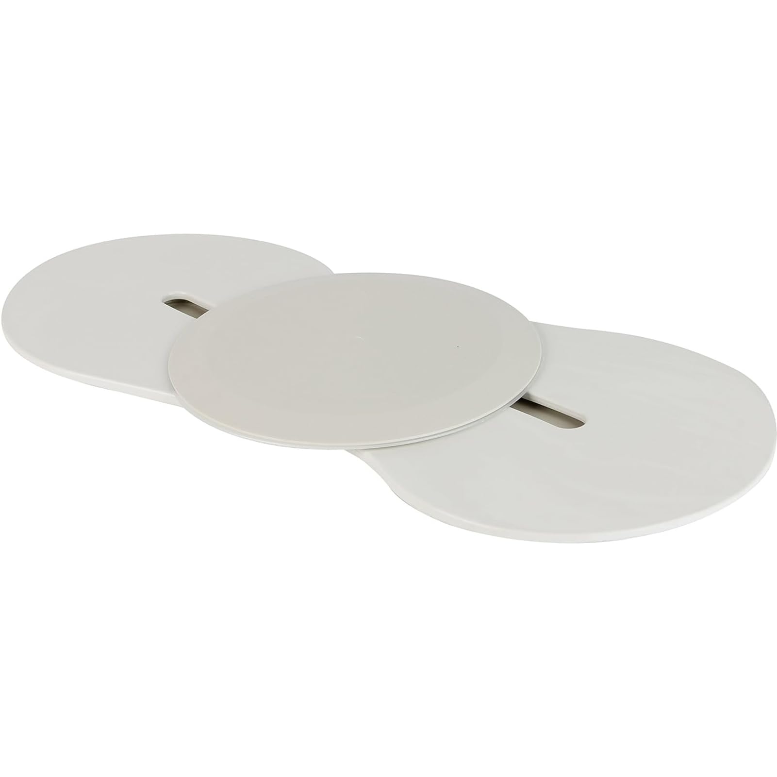 Mobilità Aid Transfer Assist Skateboard Wheelchair Transfer Board per Anziani, Dispositivo di Scorrimento Paziente con Maniglie per Letto, Sedia A Rotelle, Auto,Bianca