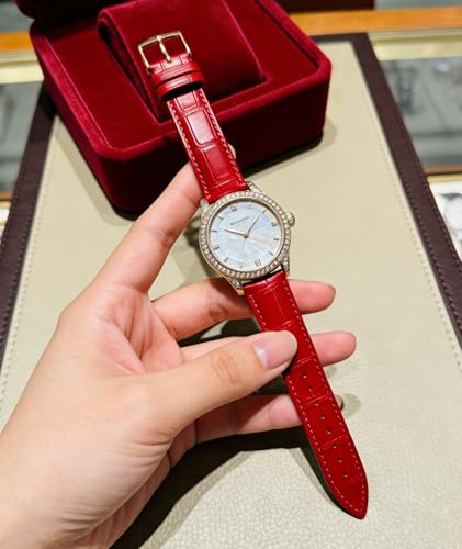 Image of BINLUN Leather Watch Band Genuine Calfskin Replacement Watch Strap Quick Release Crocodile Pattern 10 Colors 13 Sizes for Men Women(10mm,12mm,14mm,16mm,17mm,18mm,19mm,20mm,21mm,22mm,23mm,24mm)