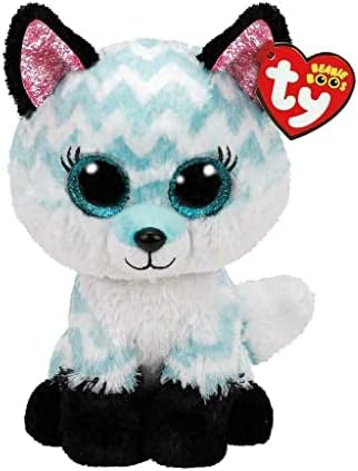 TY 2007520 Atlas Fox Beanie Boo Plush Toy, Multi-Colour