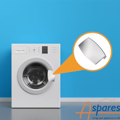 Silver Close Door Handle Washing Machine For AEG 4055082624 - Image 4