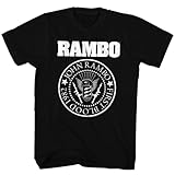 CHAOHE Rambones Movie ShirtBlack 3XL