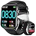 Baolubao Smartwatch Uomo Donna, Orologio Smartwatch con LED Torcia, Effettua/Risposta Chiamate, Orologio Intelligente con DIY Quadranti, 2 Cinturini, Contapassi, Sonno, Smart Watch Impermeabile IP68
