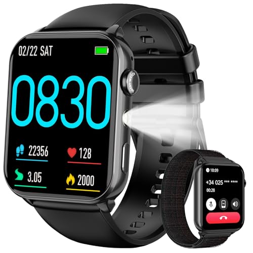 Baolubao Smartwatch Uomo Donna, Orologio Smartwatch con LED...