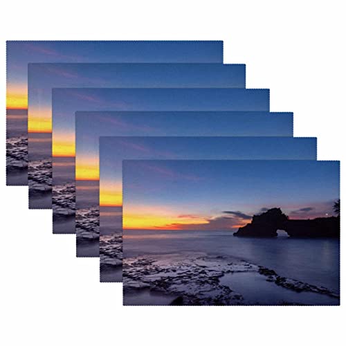 Sets de table 30x45 cm Island Bay antidérapants et résistants à la chaleur - 6