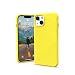 Produktbild Urban Armor Gear by UAG [U] Dot Case kompatibel mit Apple iPhone 13 [Soft-Touch Silikon, Texturiertes Design, Wireless Charging kompatibel, 2,4m Fallschutz] Acid, 11317V317878