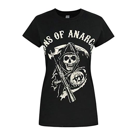 Mujeres - Official - Sons Of Anarchy - Camiseta (L)