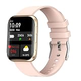 Bzdzmqm Curved Display Smart Watch, 1.7-inch HD Color Curved Screen Smartwatch for iPhone Android, W