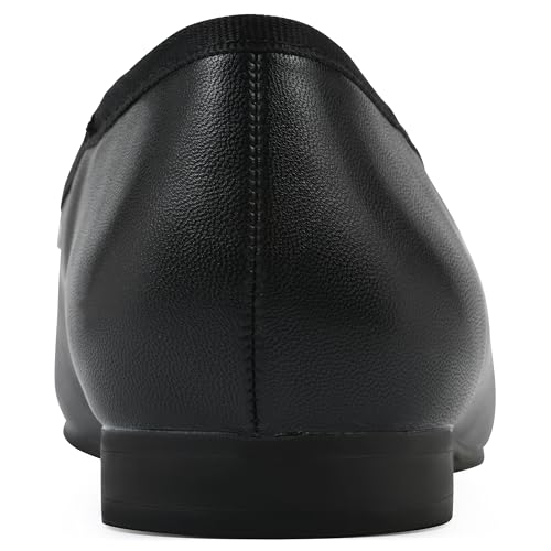 WHITE MOUNTAIN Women's Bocci Dressy Cap Toe Ballet Flat, Black/Glitter/Fab, 8.5 W by WHITE MOUNTAIN - Used condition - Image 6