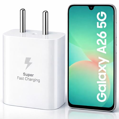 Image of 25W PD 3.0 GaN Superfast Charger Adapter for Galaxy S25|S24|Ultra|FE|Edge|Plus|M36|M06|F06|M17 M16|F16|A17|M05,M35|F06,A06|A16|A55|A56|M36|M07|A35|Tab S10 Ultra|25W USB-C Charger by Hespa